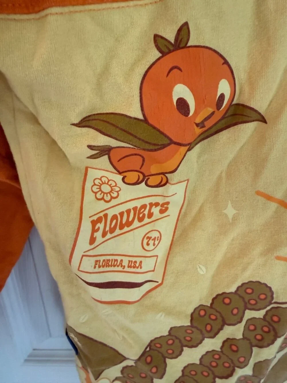 Disney Orange Bird Sunshine Epcot Flower Garden Festival Spirit Jersey XS - Picture 6 of 8